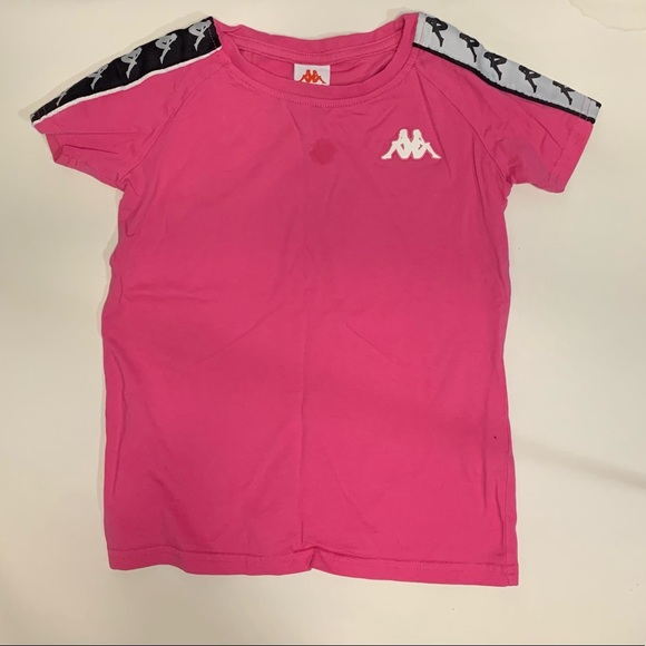 Pink Kappa T-Shirt Size 8 - Picture 1 of 3